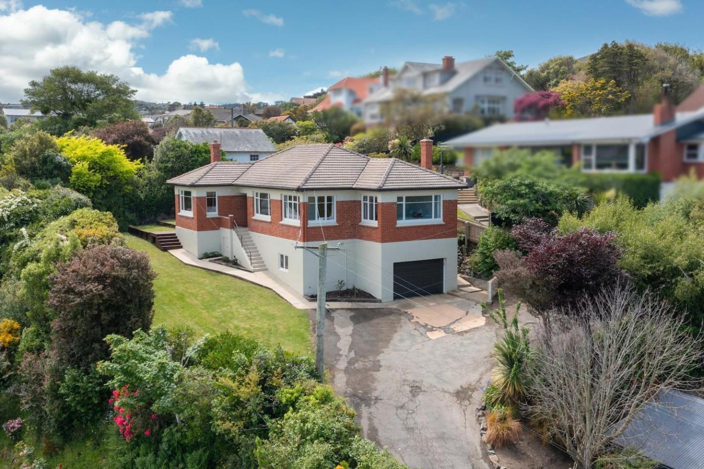 Stunning Family Home In Andersons Bay Dunedin Exteriör bild